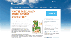 Desktop Screenshot of klamathroa.com